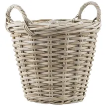 ib laursen Rattan Korb in braun | Gr.: S