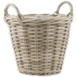ib laursen Rattan Korb in braun | Gr.: S