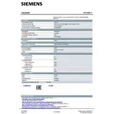 Siemens Schalterprogramm Abdeckung Delta Weiß 5TG25651 1St.