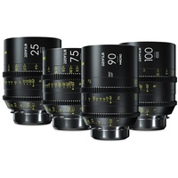 DZOFILM Vespid Prime 4-Lens Kit (25/75/100 T2.1 + Macro 90 T2.8) metric