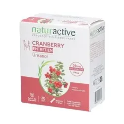 Naturactive Urisanol Cranberry Entretien Sachet(S) 20 pc(s)