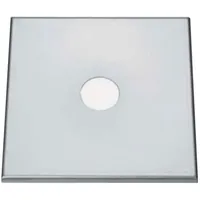Ich-zapfe Abdeckplatte CNS, 1 cm abgekantet, 280 x 280