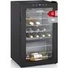SEVERIN Weinkühlschrank WKS 8908, G (A-G), schwarz, B:48,2cm H:84cm T:47cm, Weinkühlschränke
