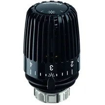 HEIMEIER Thermostatkopf K schwarz Heizkörperthermostat
