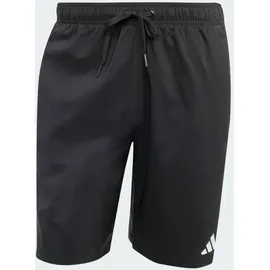 adidas 3-Streifen 8-Inch Badeshorts Black / White XL