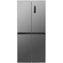 Bomann KG 7358 IX-LOOK CD NF 180cm inox Kühlgefrierkombination (D, 210 kWh, 1800 mm hoch, Inox)