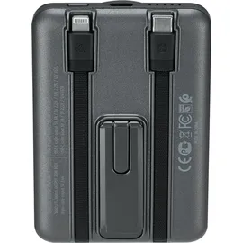 RivaCase® Rivacase VA2607 5000 mAh, 22.50 W, 19.25 Wh), Powerbank, Grau