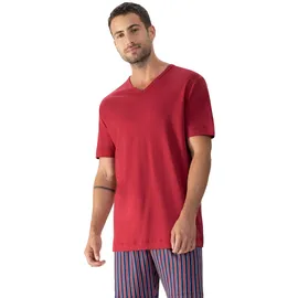 MEY V-Shirt Solid Night rot M