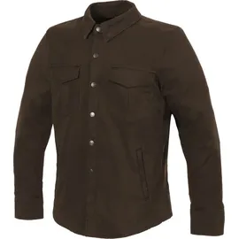 BÜSE Jackson II Motorrad Hemd, braun, 2XL