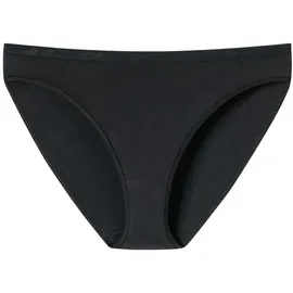 SCHIESSER UNCOVER by SCHIESSER Damen Slips im Pack - Tai, Soft Cotton, Vorteilspack Schwarz S
