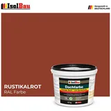 Dachfarbe Sockelfarbe Rustikalrot 12 kg Fassadenfarbe RAL Farbe Polymermembran