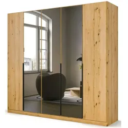 Drehtürenschrank  Skyla , holzfarben , Maße (cm): B: 226 H: 210