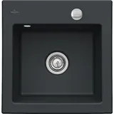 Villeroy & Boch Subway 50 S ebony + Excenterbetätigung
