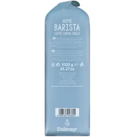 Dallmayr Home Barista Caffè Crema Dolce Kaffeebohnen, mild, 1,0 kg