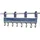 Brunner Arial Zelthakenleiste 60 x 9,5 cm Blau