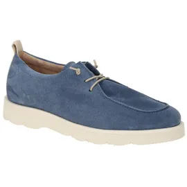 Paul Green Leder-Schnürschuhe in Blau 40