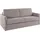 PLACES OF STYLE »GOLDPOINT 182cm, Dauerschläfer, Liegefläche 140/200 cm, 3-Sitzer mit Bettfunktion, Bonell-Federkernmatratze grau