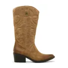 MTNG für Damen. 59794 Tanubis braune Stiefel (41), 5 bis 8 cm, Reißverschluss, Lässig