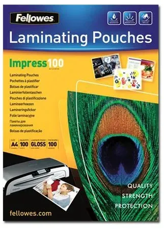 Fellowes Laminating Pouches - 100 Mikrometer