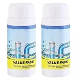 Vollstern Abflussreiniger,Gluschwein/Glühschwein Abflussreiniger,Vollstern Rohrreiniger,Value Pack Rohrreiniger,Hochwirksamer Rohrreinigers mit Aktivschaum für Küche,Bad,Toilette&Balkon (2)