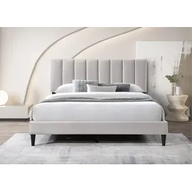home collective Polsterbett 160 x 200 cm Beige