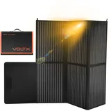 VoltX Faltbares Solarpanel 200W 12V Monokristalline Solarmodul 23.5% hohe Umwandlungsrate USB-Anschluss für Outdoor Solargenerator Camping Garten