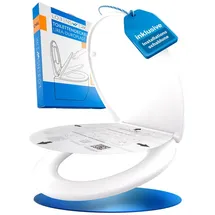 LOBENSWERK Toilettendeckel mit Absenkautomatik Weiß