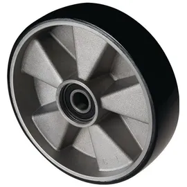 Pfaff Lenkrad Polyurethan Naben-L.43mm Rad-B.50mm D.200mm Guss-Felge