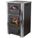 DanDiBo Ambiente Kaminofen Küchenofen Concept 2 Mini Air | mit Backfach und Herdplatte | 10 kW