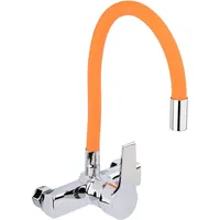 TRIZERATOP Küchenarmatur Küchenarmatur, Wandarmatur flexible, orange (Küchenarmatur, Wandarmatur flexible, orange, Küchenarmatur, Wandarmatur flexible, orange) bunt