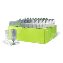 GAH Alberts Alberts 848255 Balkenschuh | Typ B | sendzimirverzinkt | 80 x 120 mm | 25er Set