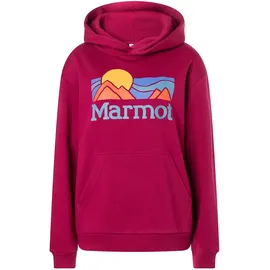 Marmot Coastal Hoodie Red Mulberry XS