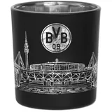 BVB Borussia Dortmund Windlicht, Teelicht, Glas ca. 8 cm