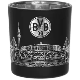 BVB Borussia Dortmund Windlicht, Teelicht, Glas ca. 8 cm