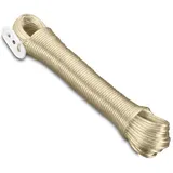 Metaltex Wäscheleine 20 m, Stahl/PVC m.Spanner