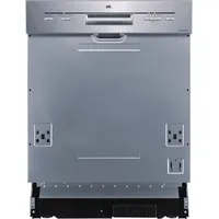 OK. ODW 6031 E BI Einbau-Geschirrspüler (teilintegrierbar, 596 mm breit, Edelstahl)