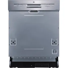 OK. ODW 6031 E BI Einbau-Geschirrspüler (teilintegrierbar, 596 mm breit, Edelstahl)