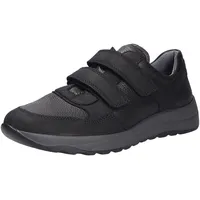 WALDLÄUFER Herren Halbschuhe, schwarz(schwarz), Gr. 10 - Schwarz 44,5