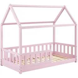 Kinderbett Marli 80 x 160 cm - Rosa