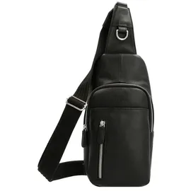 Picard Milano Umhängetasche Leder 13 cm schwarz