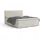 dein schlaf 24 BOXBETT LON IV 160/200 in Cord Ecru H3 - Naturbelassen