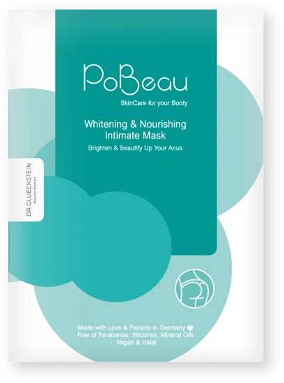 PoBeau Whitening & Nourishing Intimate Mask 1 Stk.