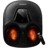 RENPHO Fußmassagegerät Shiatsu Foot Massager Compact FM-058, Shiatsu-Kompressionsmassage - Entspannung für den gesamten Fußbereich schwarz