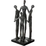 Casablanca by Gilde Dekofigur »Skulptur Group«, Dekoobjekt, Höhe 30 cm, mit Spruchanhänger, Wohnzimmer,
