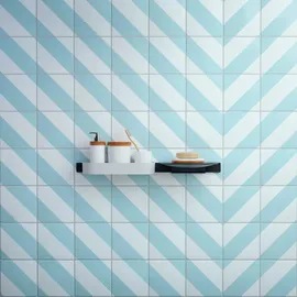 Hansgrohe WallStoris 250x100mm, Höhe 39mm, mattweiß