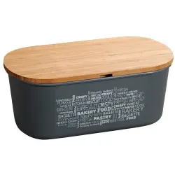 Kesper Brotbox aus Kunststoff 58501 , Farbe: grau