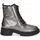 CAPRICE Stiefelette Leder mit Reißverschluss, Metallisch (Stone Metallic), 39