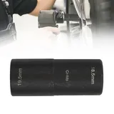 HEKOBAG Radmutternschlüssel 18,5mmx19.5mm Schlagschrauber Nüsse 1/2 Zoll Doppelkopf Steckschlüssel Radmuttern Nuss Werkzeug Kompatibel mit Ford Land Rover für Anbringen oder Entfernen von Radmuttern