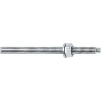 Celo Ankerstange M12 x 220 mm verzinkt-blau mit Mutter und Scheibe