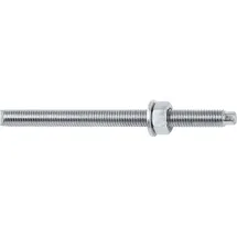 Celo Ankerstange M12 x 220 mm verzinkt-blau mit Mutter und Scheibe